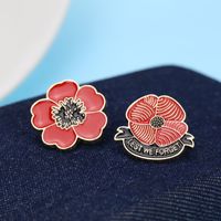 Cartoon Style Flower Alloy Enamel Plating Unisex Brooches main image 1