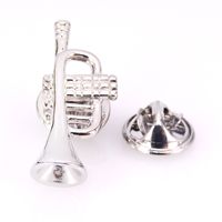 Modern Style Audio Copper Metal Unisex Brooches sku image 3