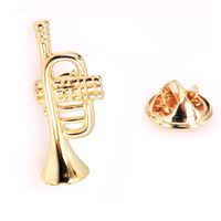 Modern Style Audio Copper Metal Unisex Brooches sku image 22