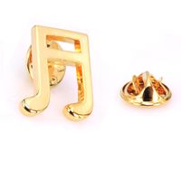 Modern Style Audio Copper Metal Unisex Brooches sku image 24