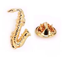 Modern Style Audio Copper Metal Unisex Brooches sku image 25