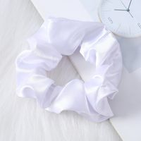 Women's Simple Style Waves Imitated Silk Rib-knit Hair Tie sku image 1