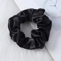 Women's Simple Style Waves Imitated Silk Rib-knit Hair Tie sku image 2