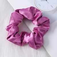 Women's Simple Style Waves Imitated Silk Rib-knit Hair Tie sku image 4