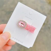 Casual Solid Color Alloy Diamond Hair Clip main image 4