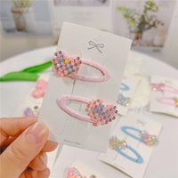 Cute Butterfly Imitation Pearl Hair Clip Hair Band sku image 5