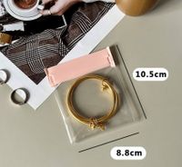 Simple Style Solid Color EVA Jewelry Packaging Bags sku image 3