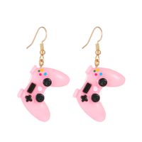 1 Pair Preppy Style Simple Style Streetwear Game Console Arylic Drop Earrings sku image 1
