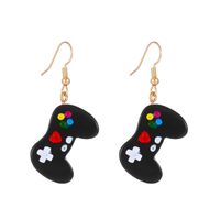 1 Pair Preppy Style Simple Style Streetwear Game Console Arylic Drop Earrings sku image 5