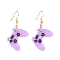 1 Pair Preppy Style Simple Style Streetwear Game Console Arylic Drop Earrings sku image 2