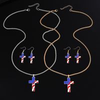 Ethnic Style National Flag Alloy Women's Earrings Necklace main image 4