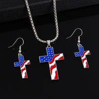 Ethnic Style National Flag Alloy Women's Earrings Necklace main image 6