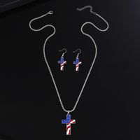 Ethnic Style National Flag Alloy Women's Earrings Necklace main image 3