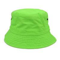 Unisex Simple Style Solid Color Flat Eaves Bucket Hat sku image 5