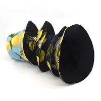 Unisex Lässig Sonnenblume Zitrone Flache Traufen Bucket Hat main image 4