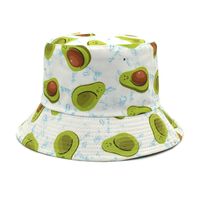 Unisex Artistic Fruit Vegetable Flat Eaves Bucket Hat sku image 3