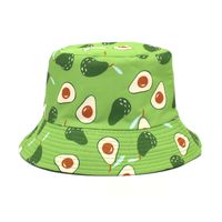 Unisex Artistic Fruit Vegetable Flat Eaves Bucket Hat sku image 1