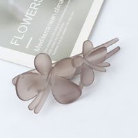 Butterfly Plastic Resin Hollow Out Hair Clip 1 Piece sku image 2
