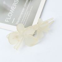 Butterfly Plastic Resin Hollow Out Hair Clip 1 Piece sku image 1