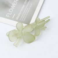 Butterfly Plastic Resin Hollow Out Hair Clip 1 Piece sku image 5