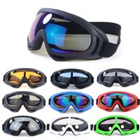 Simple Style Sports Solid Color Pc Biker Full Frame Glasses main image 6
