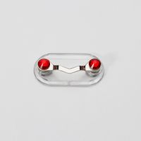 Readerest Magnetic Glasses Bracket Magnetic Brooch Magnet Badge Headset Creative Storage Magnetic Glasses Clip sku image 20