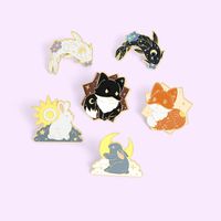 Cute Animal Alloy Stoving Varnish Unisex Brooches main image 4