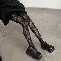 Solid Color Breathable Mesh Stockings main image 6