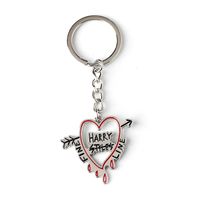 Cool Style Letter Heart Shape Alloy Plating Women's Pendant Necklace Keychain main image 4