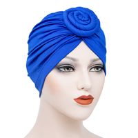 Women's Ethnic Style Solid Color Eaveless Beanie Hat sku image 4