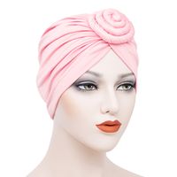 Women's Ethnic Style Solid Color Eaveless Beanie Hat sku image 7