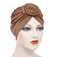 Women's Ethnic Style Solid Color Eaveless Beanie Hat sku image 9