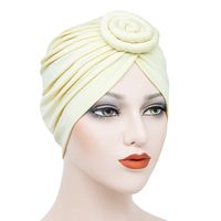 Women's Ethnic Style Solid Color Eaveless Beanie Hat sku image 11