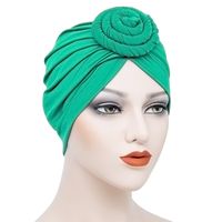 Women's Ethnic Style Solid Color Eaveless Beanie Hat sku image 12