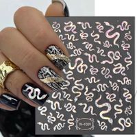 Streetwear Star Heart Shape Stickers Nail Patches 1 Set main image 3