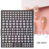 Streetwear Star Heart Shape Stickers Nail Patches 1 Set sku image 2