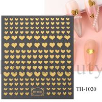 Streetwear Star Heart Shape Stickers Nail Patches 1 Set sku image 3