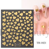 Streetwear Star Heart Shape Stickers Nail Patches 1 Set sku image 4