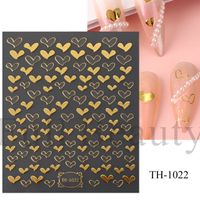 Streetwear Star Heart Shape Stickers Nail Patches 1 Set sku image 5