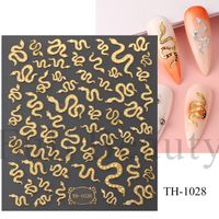 Streetwear Star Heart Shape Stickers Nail Patches 1 Set sku image 9