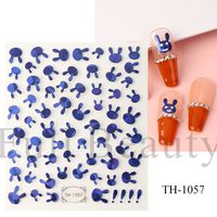 Streetwear Star Heart Shape Stickers Nail Patches 1 Set sku image 32