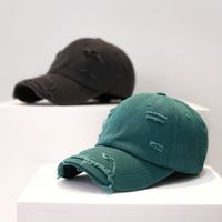 Unisex Streetwear Solid Color Curved Eaves Baseball Cap main image 3