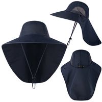 Unisex Modern Style Simple Style Solid Color Crimping Sun Hat sku image 4