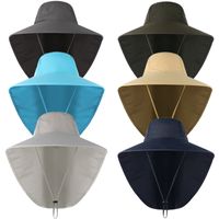 Unisex Modern Style Simple Style Solid Color Crimping Sun Hat main image 2