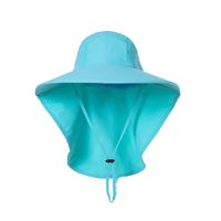 Unisex Modern Style Simple Style Solid Color Crimping Sun Hat main image 4