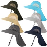 Unisex Modern Style Simple Style Solid Color Crimping Sun Hat main image 5
