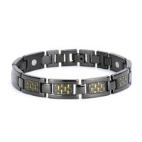 Basic Retro Classic Style Geometric Titanium Steel Men's Bracelets sku image 17