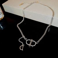 Casual Heart Shape Alloy Beaded Plating Inlay Resin Women's Layered Necklaces sku image 6