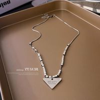 Casual Heart Shape Alloy Beaded Plating Inlay Resin Women's Layered Necklaces sku image 5