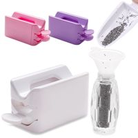 Simple Style Solid Color Plastic Nail Storage Box 1 Piece main image 3